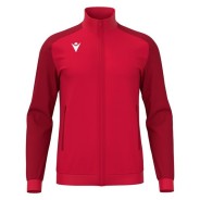 CHAQUETA DE CHANDALL MACRON AMB CREMALLERA ANUBIS COLOR ROJO