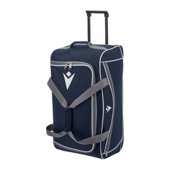 BOLSA TROLLEY CON RUEDAS MACRON COMPASS COLOR AZUL MARINO