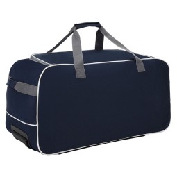 BOSSA GATE AMB RODES MACRON  BLAU MARÍ + LLETRES CLUB VINIL BLANC