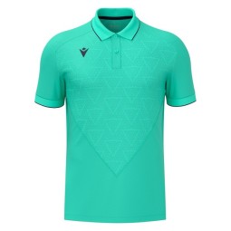 POLO ENTRENADOR BALDWIN COLOR TURQUESA LA GARRIGA + ESCUT 3D