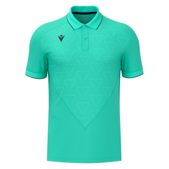 POLO ENTRENADOR BALDWIN COLOR TURQUESA LA GARRIGA + ESCUT 3D
