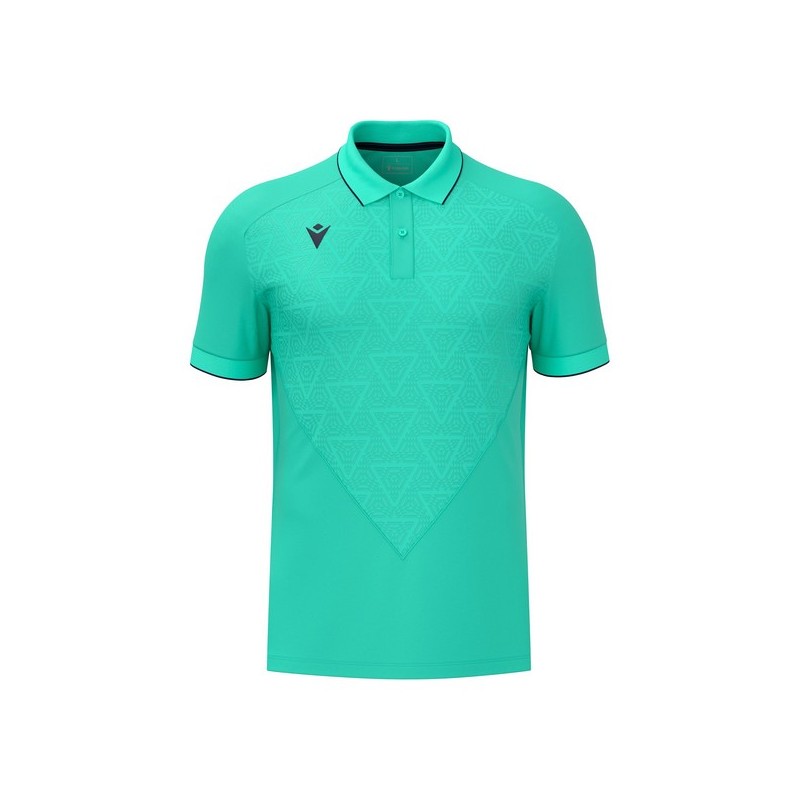 POLO ENTRENADOR BALDWIN COLOR TURQUESA LA GARRIGA + ESCUT 3D