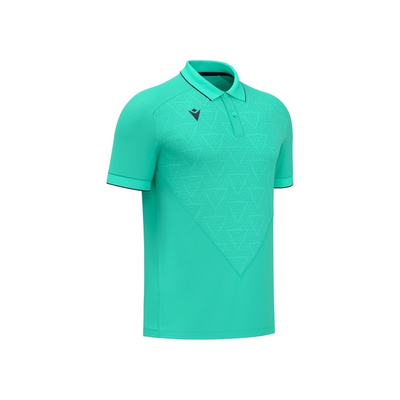 POLO ENTRENADOR BALDWIN COLOR TURQUESA LA GARRIGA + ESCUT 3D