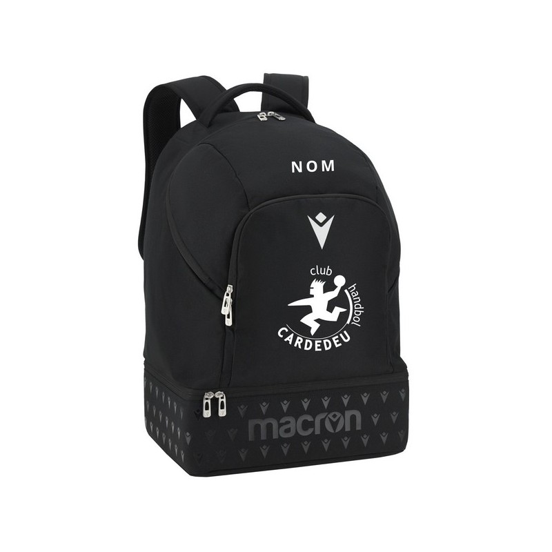 MOCHILA GRANDE MACRON ROOKIE COLOR NEGRA
