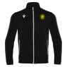 JAQUETA DE XANDALL NEMESIS NEGRE MACRON CP SANTA PAU + ESCUT DTF