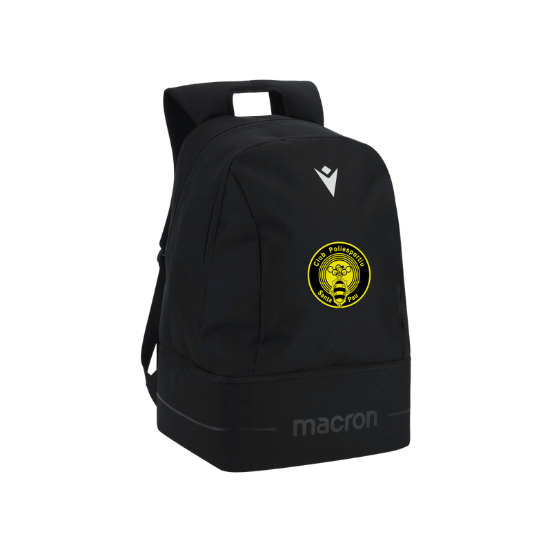 MOTXILLA NEGRE CREW MACRON CP SANTA PAU + ESCUT DTF