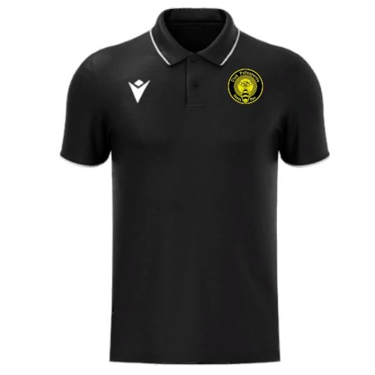 POLO GRIS/BLANC DRACO HERO MACRON CP SANTA PAU