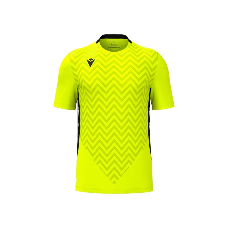 CAMISETA DE PORTERO MACRON SCORPIO COLOR AMARILLO FLUORESCENTE