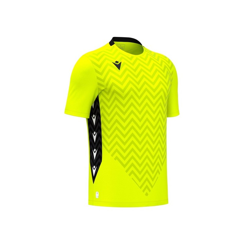 SAMARRETA PORTER GROC FLUOR MACRON SCORPIO LA GARRIGA + ESCUT 3D + NUM NEG+ SENYERA