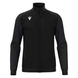JAQUETA XANDALL ENTRENADOR MACRON ANUBIS NEGRE LA GARRIGA + ESCUT 3D