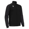 CHAQUETA DE CHANDALL MACRON AMB CREMALLERA ANUBIS COLOR NEGRO