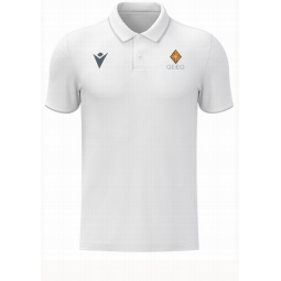 POLO TÈCNIC GEIEG BILLAR MACRON DRACO HERO COLOR BLANC/GRIS + ESCUT