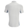 POLO COTÓ GEIEG BILLAR MACRON CLARINET COLOR BLANC/PLATEJAT + ESCUT