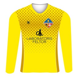 CAMISETA DE PORTERO AMARILLA CP SANT CELONI