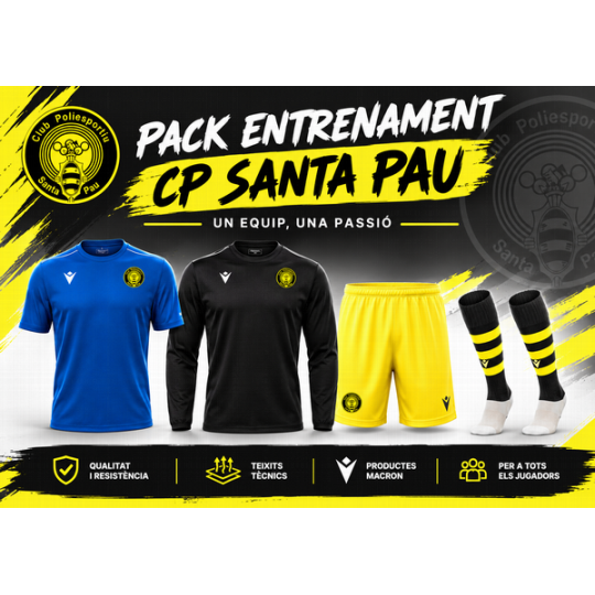 PACK ENTRENAMENT CP SANTA PAU