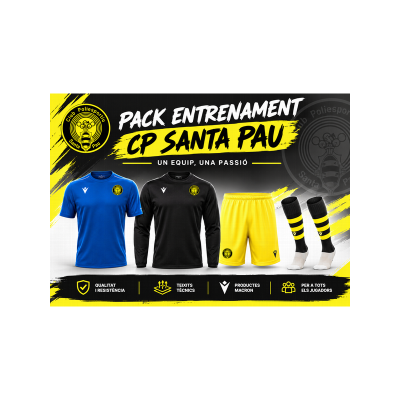 PACK ENTRENAMENT CP SANTA PAU