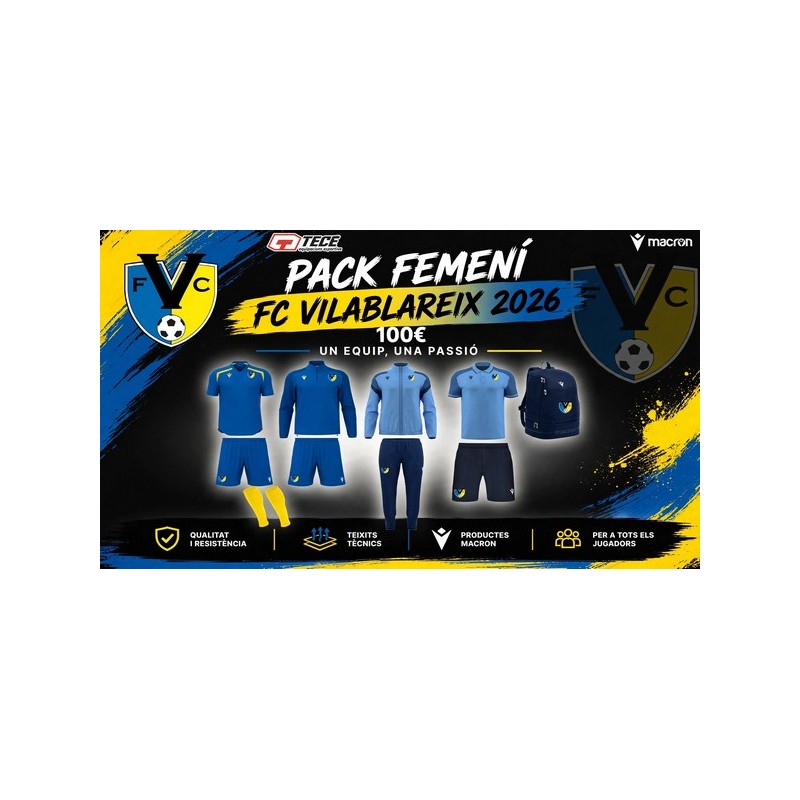 PACK FEMENÍ FC VILABLAREIX 2026