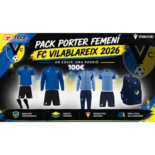 PACK PORTERA FEMENÍ FC VILABLAREIX 2026