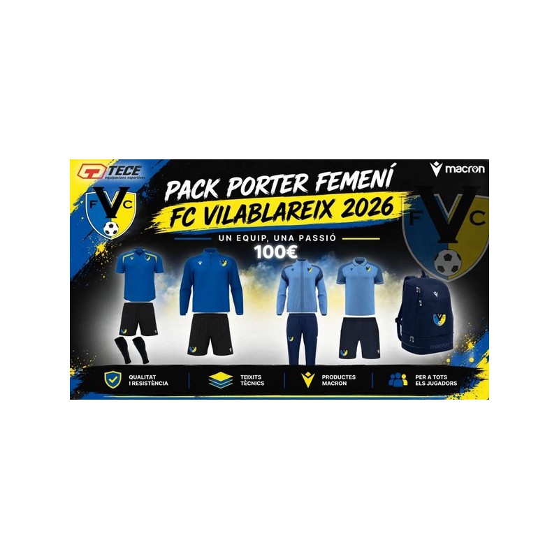 PACK PORTERA FEMENÍ FC VILABLAREIX 2026