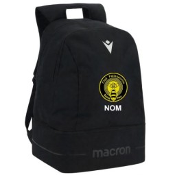 MOTXILLA NEGRE CREW MACRON AMB NOM CP SANTA PAU + ESCUT DTF