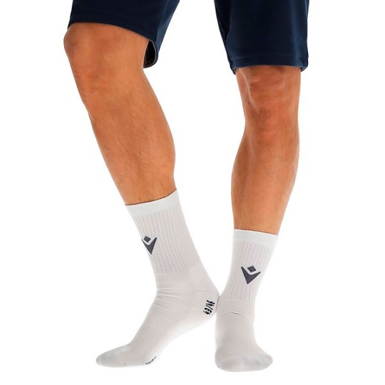 MITJONS MACRON FIXED COLOR BLANC
