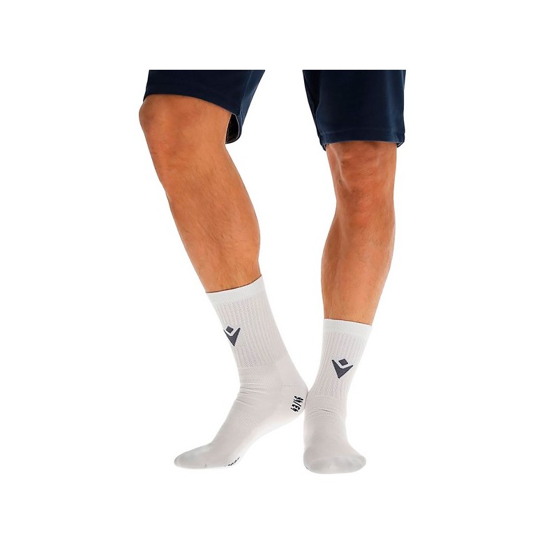 MITJONS MACRON FIXED COLOR BLANC