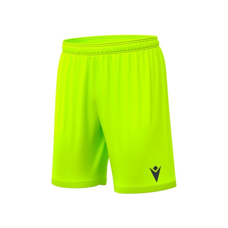 PANTALÓ CORTO MACRON GALAX COLOR AMARILLO FLUORESCENTE