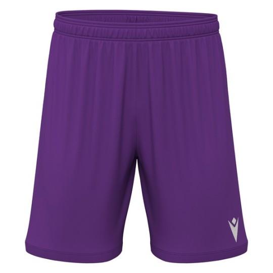 PANTALÓ CURT LILA MACRON GALAX CF LA GARRIGA + ESCUT PETIT DTF I Nº BLC