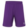 PANTALÓ CURT LILA MACRON GALAX CF LA GARRIGA + ESCUT PETIT DTF I Nº BLC