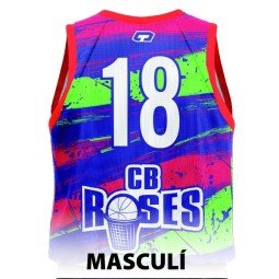 SAMARRETA D'ENTRENAMENT COLORS MASCULÍ CB ROSES