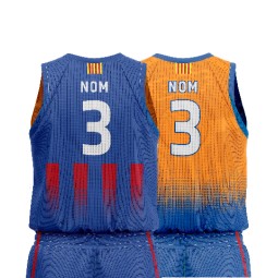 CAMISETA DE JUEGO REVERSIBLE FEMENINA CB SANT FELIU DE GUÍXOLS