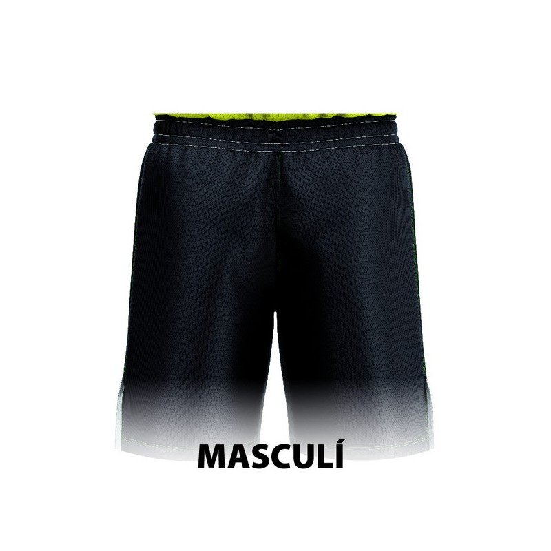 PANTALÓ NEGRE D'ENTRENAMENT MASCULÍ CB ROSES + ESCUT