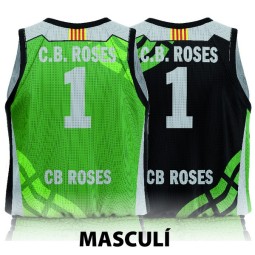 CAMISETA REVERSIBLE DE JUEGO MASCULINO CB ROSES