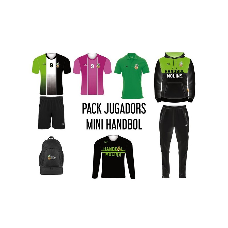 PACK JUGADORES MINI FEMENINO HANDBOL MOLINS