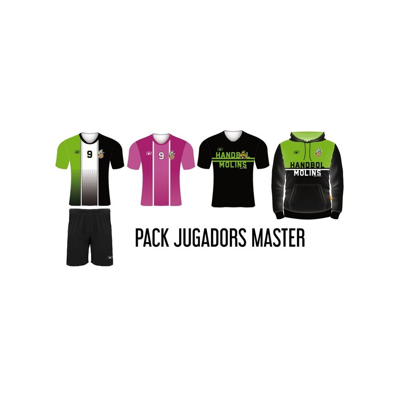 PACK JUGADORES MASTER FEMENINO HANDBOL MOLINS
