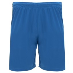 PANTALÓN TÉCNICO CORTO DRT 100% POLIESTER AZUL ROYAL 05