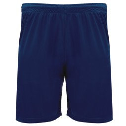 PANTALÓ TÈCNIC CURT DRT 100% POLIESTER BLAU MARÍ 55