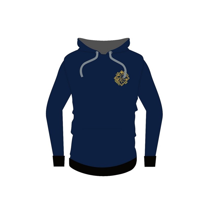SUDADERA CON CAPUCHA ENTRENADORES MARISTES DE RUBÍ