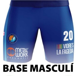 PANTALÓN DE PORTERO BASE MASCULINO AZUL CLUB HOQUEI OLOT
