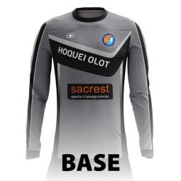 CAMISETA DE PORTERO BASE GRIS CLUB HOQUEI OLOT