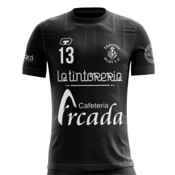 CAMISETA NEGRA DE PORTERO TAXIS OLOT