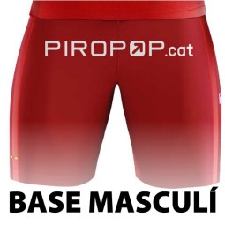 PANTALÓN DE PORTERO BASE MASCULINO ROJO CLUB HOQUEI OLOT