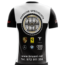 CAMISETA NEGRA I BLANCA BRUANI