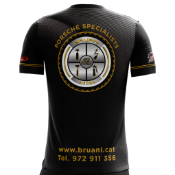 CAMISETA DE TRABAJO NEGRA BRUANI