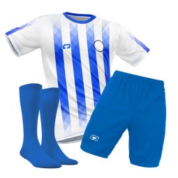 CAMISETA DE FUTBOL PERSONALIZADA  PANTALÓN DRT COLOR LISO  MEDIAS SCR