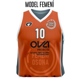 SAMARRETA FEMENINA 1A EQUIPACIÓ TARONJA FEMENÍ OSONA