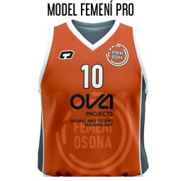 SAMARRETA FEMENÍNA PRO 1A EQUIPACIÓ TARONJA FEMENÍ OSONA
