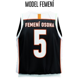 CAMISETA FEMENINA 2A EQUIPACIÓN NEGRA FEMENÍ OSONA