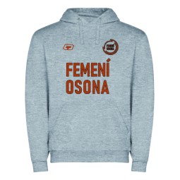 SUDADERA CON CAPUCHA ITM GRIS FEMENÍ OSONA