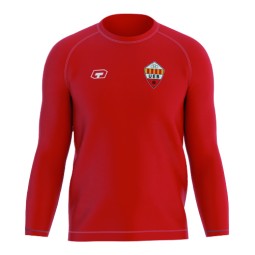 SUDADERA ROJA TRAINING UE BREDA